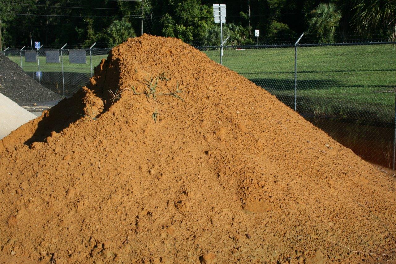 Sand clay mix